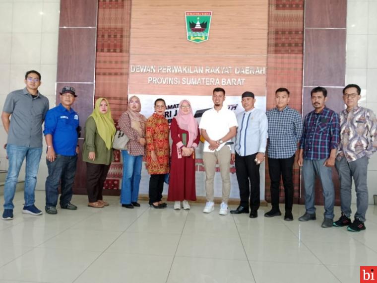 DPRD Kabupaten Tanjung Jabung Timur Kunjungi DPRD Sumbar