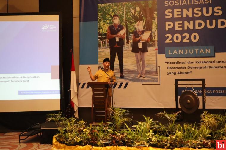 Buya Mahyeldi, di Hotel Santika Premiere Padang, Selasa (31/5/2022). IST