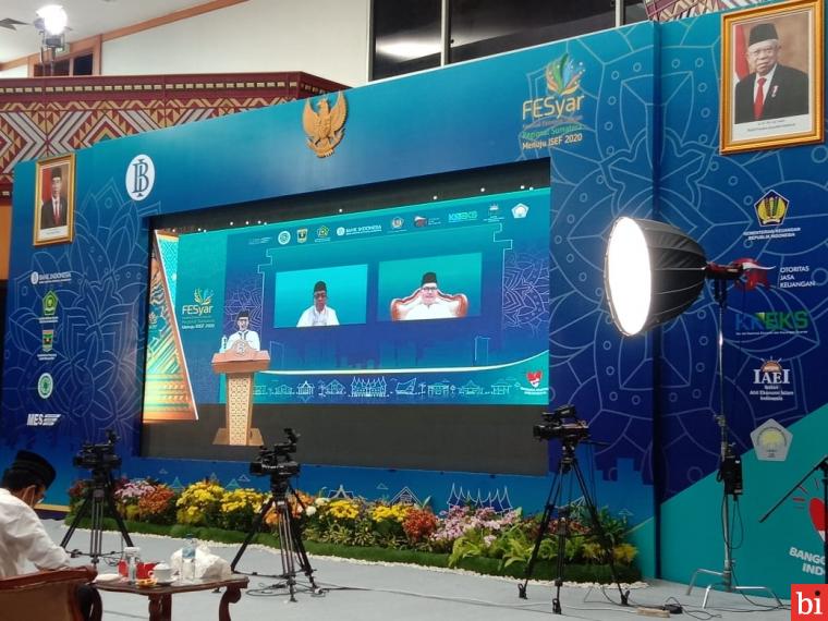 Gubernur Sumbar Dukung dan Apresiasi Festival Ekonomi Syariah 2020