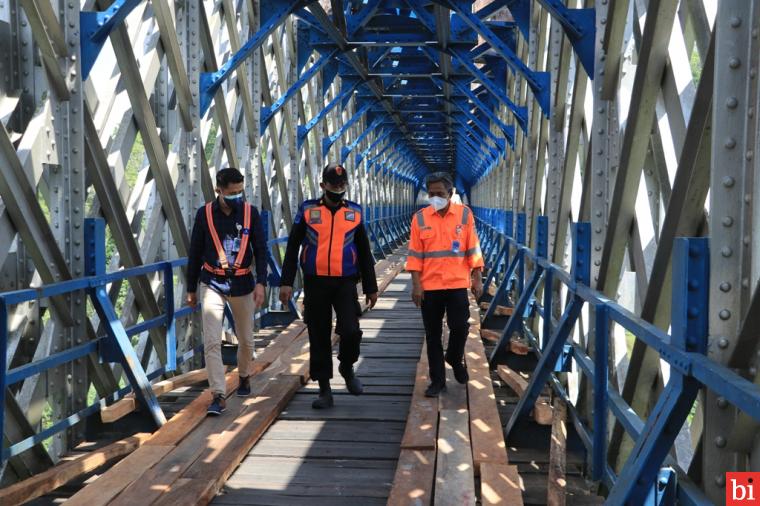 Terhitung mulai 1 September 2021 Jembatan Cirahong hanya diizinkan  untuk lalulintas pejalan kaki dan pengguna kendaraan roda 2 (R2) dari Kabupaten Ciamis menuju Kabupaten Tasikmalaya dan sebaliknya. IST/HUMAS