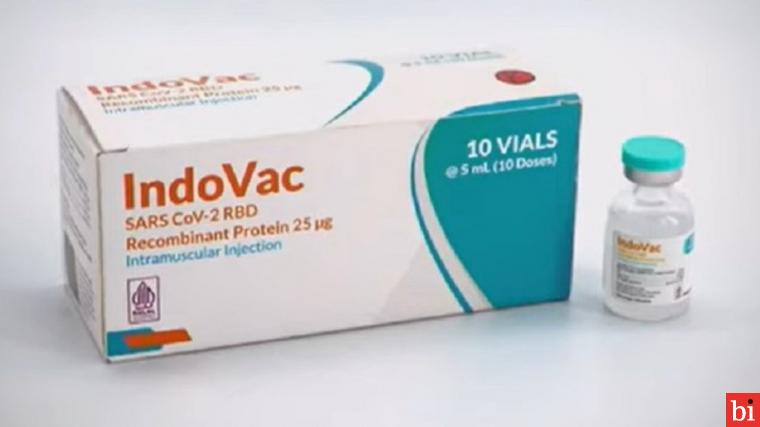 Vaksin IndoVac yang merupakan vaksin covid-19 produksi Bio Farma berhasil mendapatkan persetujuan Emergency Use Authorization (EUA)  atau izin penggunaan darurat  dari Badan Pengawas Obat dan Makanan (BPOM) sebagai vaksin lanjutan/penguat (Booster) bagi usia 18 tahun ke atas yang sebelumnya telah menerima vaksin primer Pfizer. IST