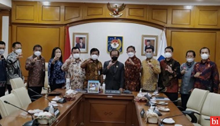 Tim Komisioner KI bertemu Kementrian Dalam Negeri (Kemendagri) di Jakarta pekan lalu. IST