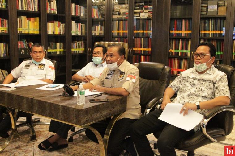 Rapat Dengar Pendapat dengan Kementerian BUMN ini digelar secara virtual dan dipimpin oleh Ketua Komite II Yorrys Raweyai dan didampingi oleh Wakil Ketua Komite II Bustami Zainudin di Jakarta, Jumat (22/1).