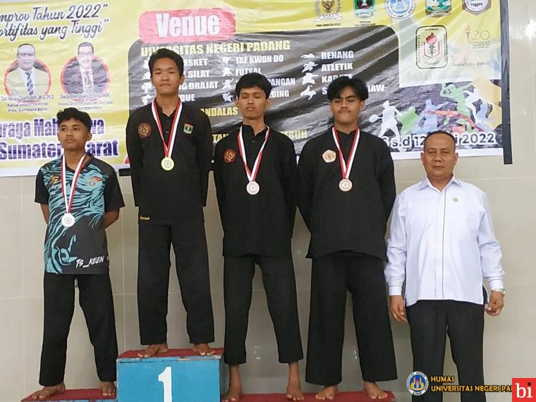 Hari kedua gelaran Pekan Olahraga Mahasiswa Provinsi (Pomprov) Sumatera Barat (Sumbar),  Selasa (7/6), mempertandingkan sebanyak 5 Cabang Olahraga di lima tempat berbeda. Cabor yang dipertandingkan hari kedua diantaranya Renang, Sepak Takraw, Pencak Silat, dan Bulutangkis. IST