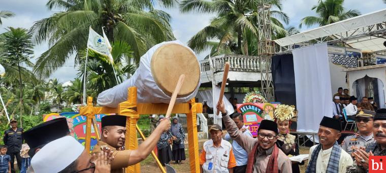Perhelatan Musabaqah Tilawatil Quran (MTQ) Nasional ke-41 tingkat Kabupaten Tanah Datar tahun 2022, resmi dibuka Wakil Gubernur Sumatera Barat (Sumbar) Audy Joinaldy, Senin (20/6). IST/HUMAS