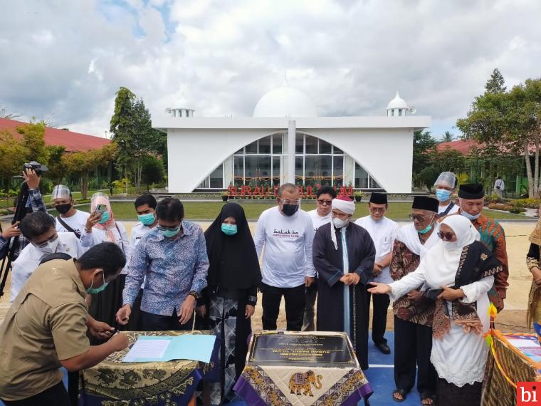 Nevi Zuairina Hadiri Peresmian Surau Darul 'Ulum SMAN 1 Tilatang Kamang