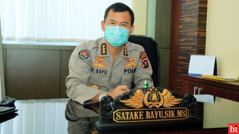 Kepala Bidang (Kabid) Hubungan Masyarakat (Hubmas) Polda Sumbar Komisaris Besar Polisi Stefanus Satake Bayu Setianto