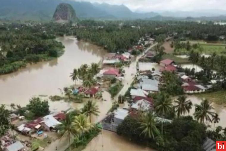 Sungai Harau Meluap, Beberapa Kecamatan di Limapuluh Kota Dilanda Banjir