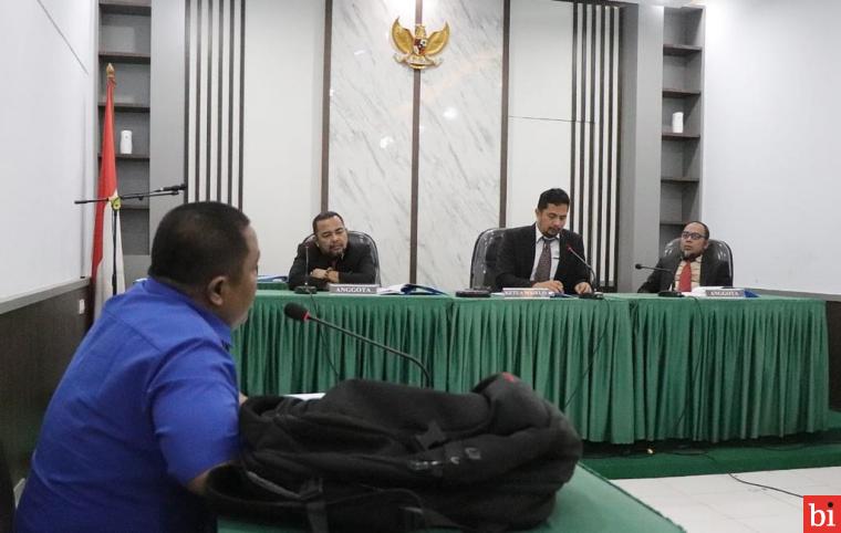 Komisi Informasi (KI) Sumatra Barat lakukan sidang sengketa informasi publik, dua register diputus selakan, satu register gugur dan satu lagi lanjut ke kesimpulan para pihak. IST