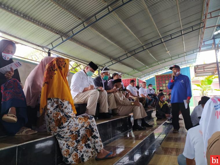 Warga Solok Mengadu ke Nasrul Abit, Keluhkan Air Bersih hingga Gaji Guru Mengaji
