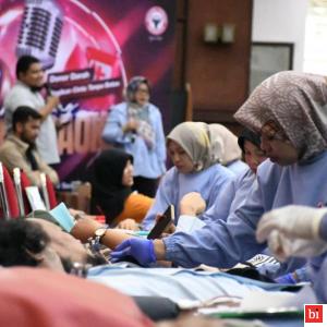 Semen Padang Sumbangkan 442 Kantong Darah ke PMI, Panitia Berhasil Gaet 102 Pendonor Pemula