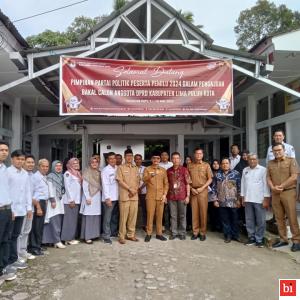 Bupati Safaruddin Kunjungi KPU Kabupaten Limapuluh Kota,Tinjau Kesiapan Pemilu Serentak 2024