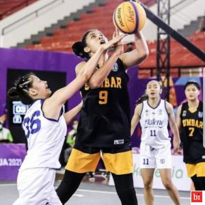 Dikalahkan DKI Jakarta, Tim Basket Putri Sumbar Gagal Sumbang Medali
