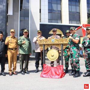 Gubernur Sumbar Mahyeldi Ansharullah Buka TMMD ke-119  Kabupaten Pasaman