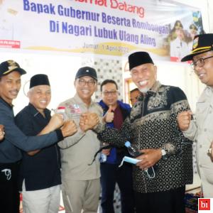 Masuk 10 Prioritas Bappenas, Gubernur Sumbar Kunjungi Nagari Tertinggal di Kabupaten Solok Selatan