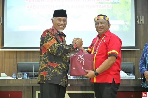 Rakorsus Bersama PJ Bupati Mentawai, Gubernur Mahyeldi Tegaskan Pengentasan Daerah Tertinggal