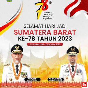 Sepanjang 2023 Sumatera Barat Meraih Prestasi Luar Biasa: Komitmen, Kerja Keras, dan Peningkatan Terus Berlanjut