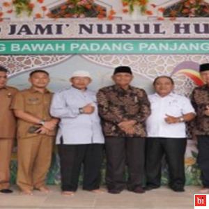 Tim Penilai LPM Padang Panjang Kunjungi Masjid Viral dan Kampung Kunyit
