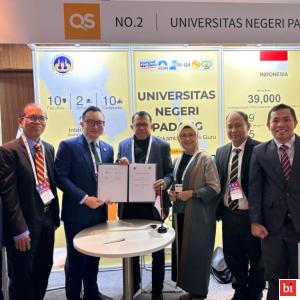 Dipimpin Rektor Prof Ganefri, UNP Goes Internastional QS China Summit 2024