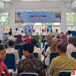 Wakili Bupati, Sekda Medison Sof Launching Penggunaan Gedung Layanan Perpusda Kabupaten Solok