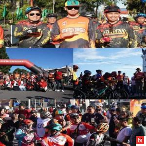 Wako  Bukittinggi Erman Safar Lepas Peserta Bang Wako Open Adventure Wisata Fun Bike 2023