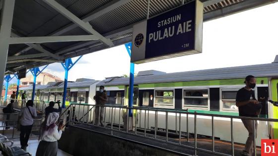 Stasiun Pulau Aie, Kota Tua Padang.